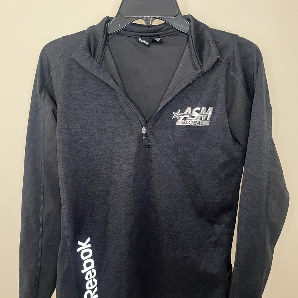 Reebok Black Zip-Up Men's Sweater